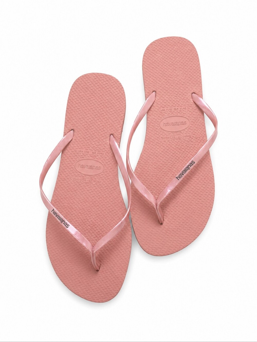 Havaianas Pink Flip Flops 10.5